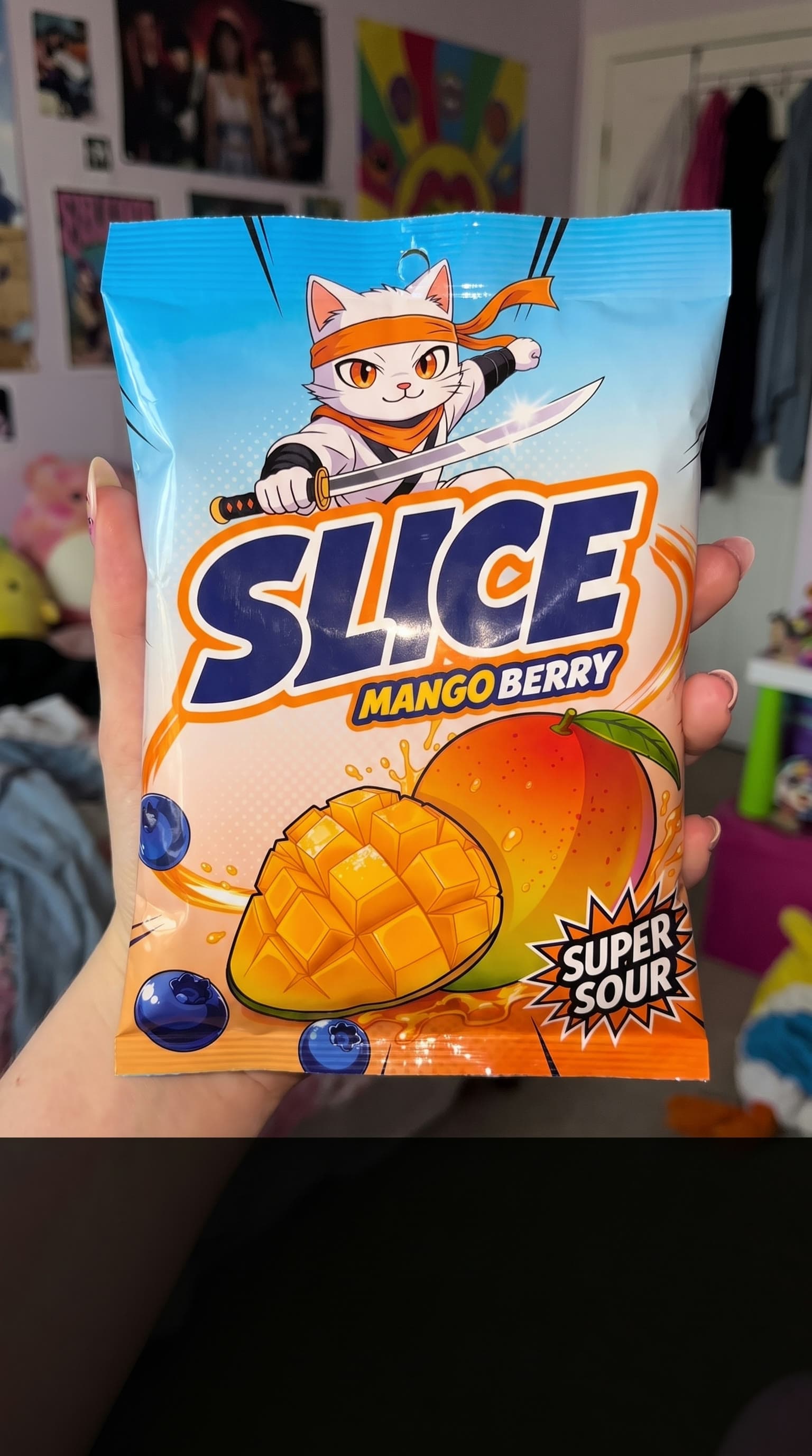 SLICE Super Sour pouch as seen on TikTok Shop